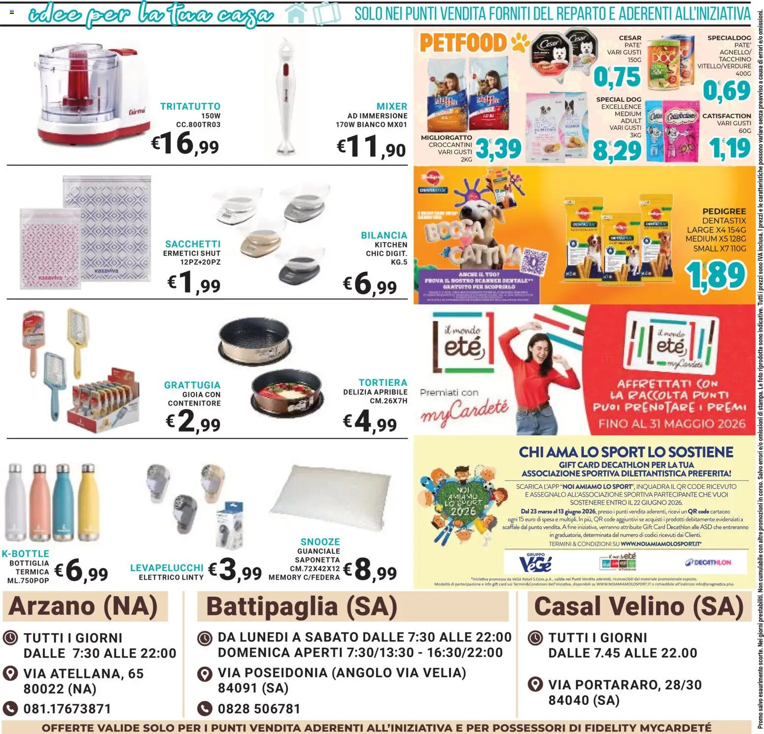 Volantino Eté del 29.04.2026 | Pagina: 24 | Prodotti: Tritatutto, Levapelucchi, Tacchino, Contenitore