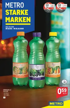 Metro  Starke Marken ab 18.09.2025 gültig