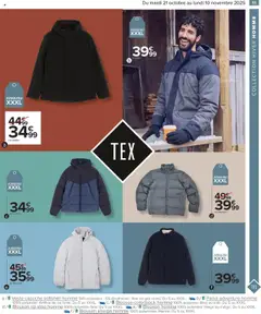 Carrefour - Prévisualisation de Carrefour catalogue les basiques, c'est nous valide à partir de 21.10.2025 | Page: 11 | Produits: Veste, Blouson
