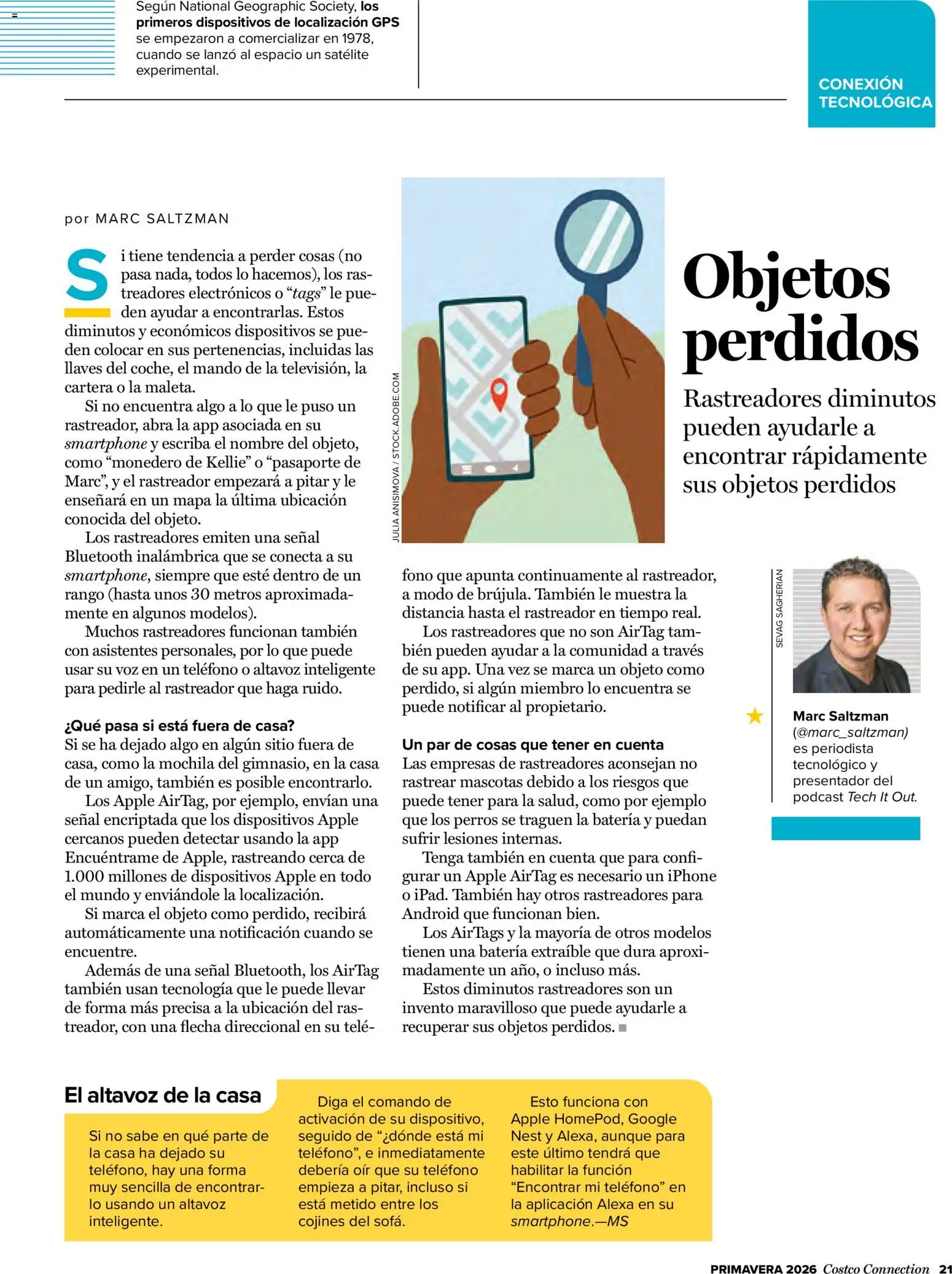 Costco catálogo │ válido desde el 19.03.2026 | Página: 21 | Productos: Mochila, Smartphone, Apple, Satélite