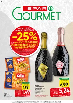 Vorschau von dem Prospekt - SPAR Gourmet Flugblatt gültig ab 17.07.2025