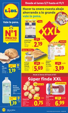 Vista previa Lidl folleto válido desde el 05.01.2026
