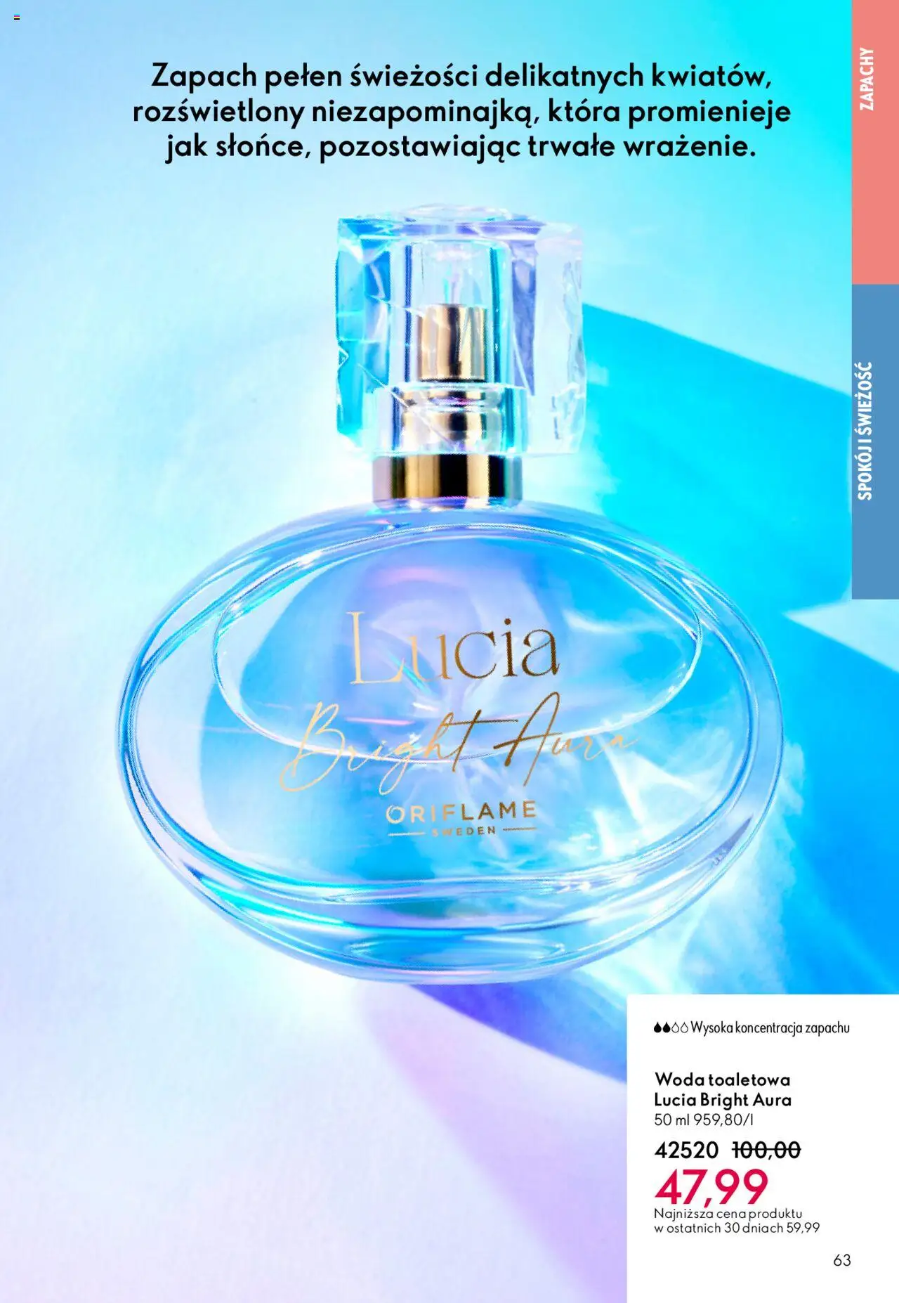 Oriflame Katalog 14 2025 od 01.10.2025 | Strona: 63 | Produkty: Zapach, Woda toaletowa, Woda