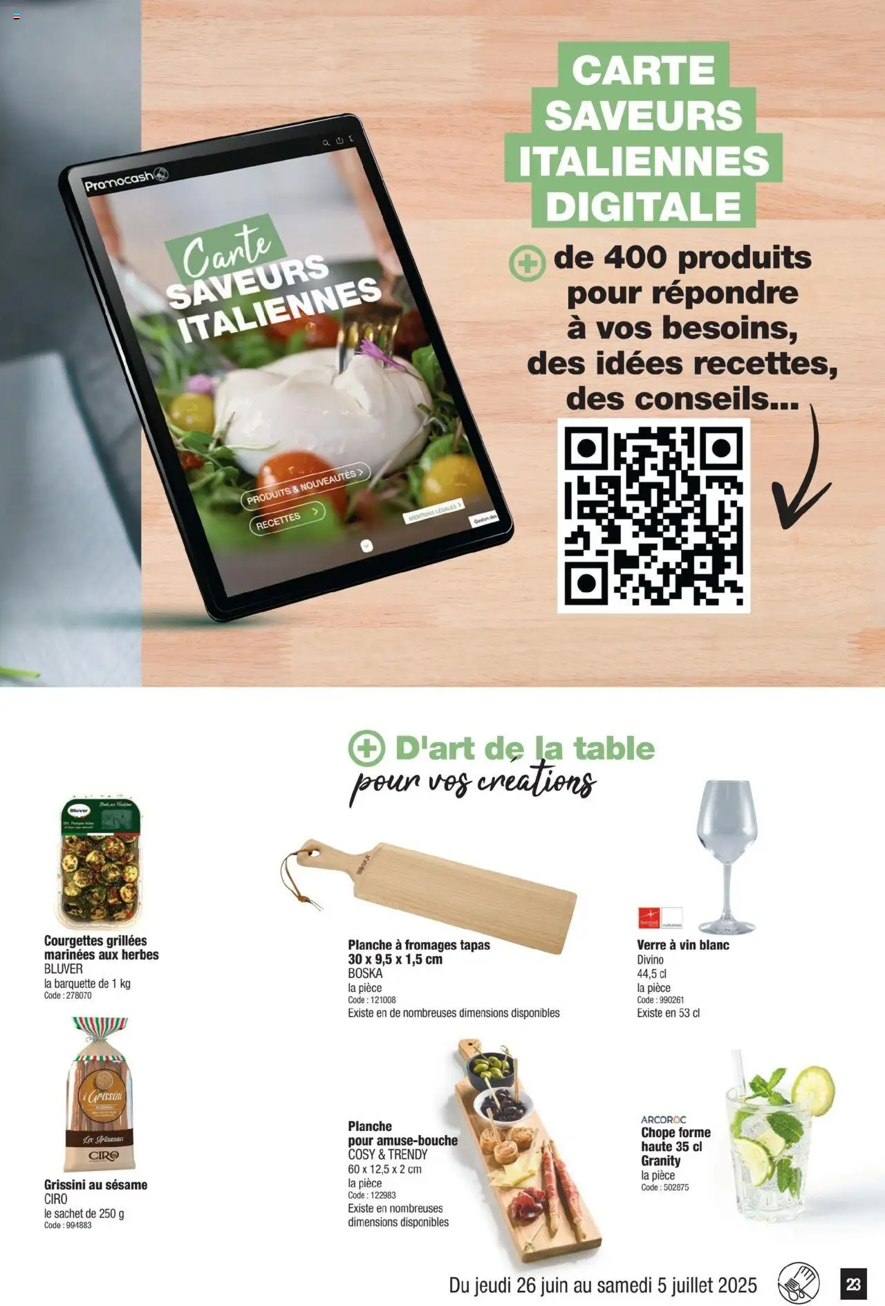  | Page: 23 | Produits: Table, Vin