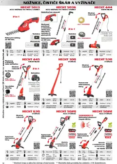 Hecht leták platný od 30.10.2025 | Strana: 54 | Produkty: Vyžínače, Nabíjačka, Batéria