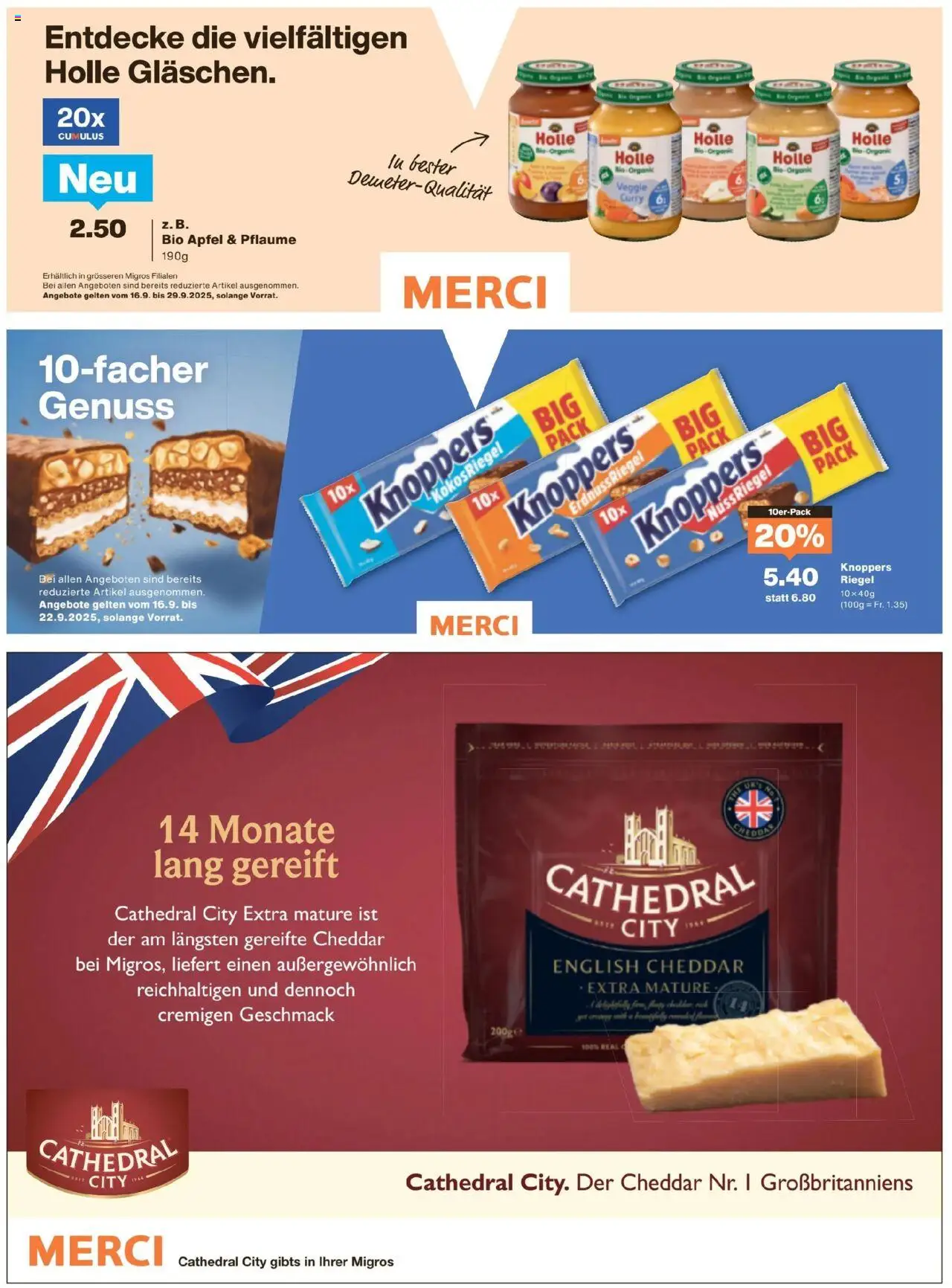 Migros Magazin – gültig ab 16.09.2025 | Seite: 34