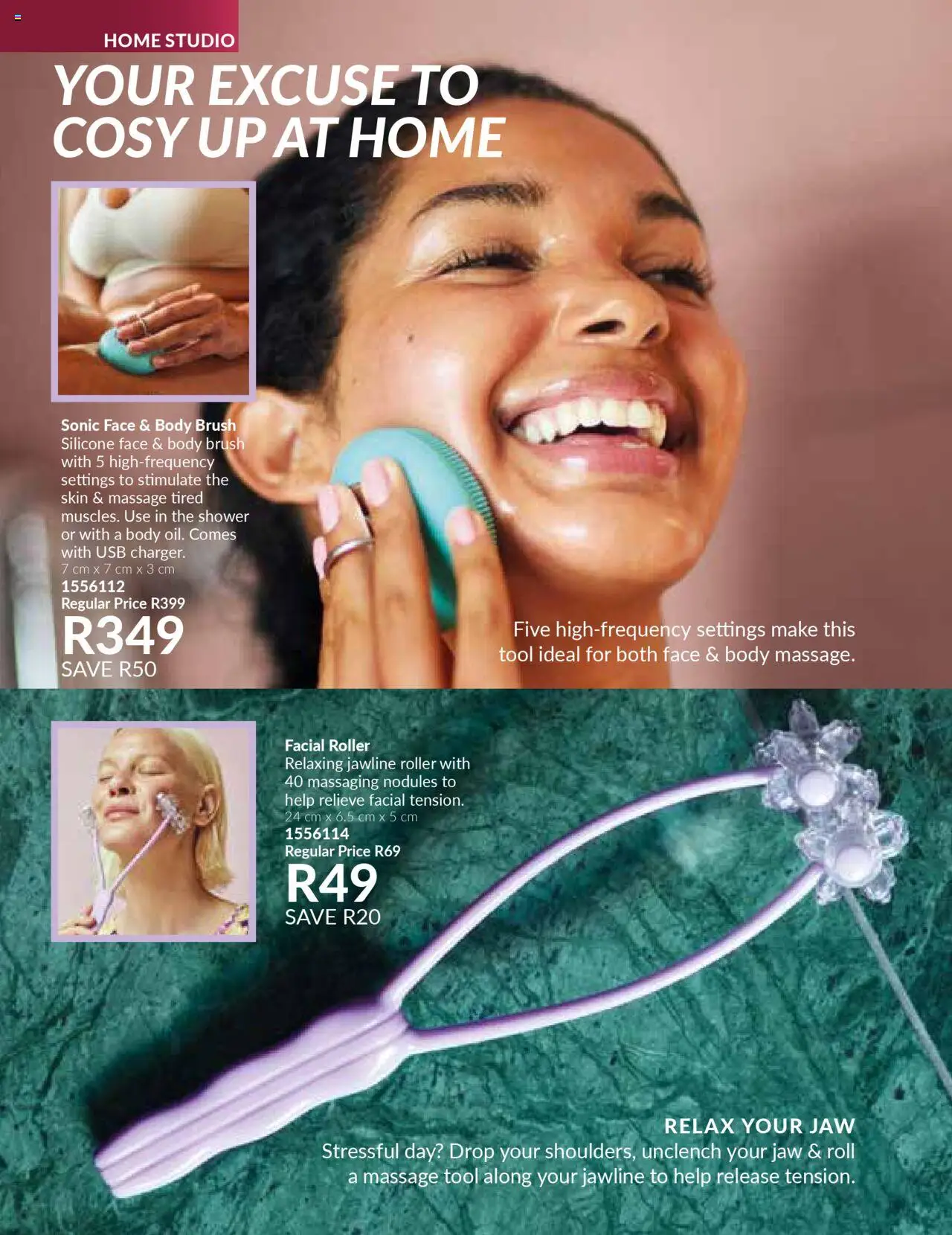 AVON Catalogue  │ valid from 01.07.2025 | Page: 144 | Products: USB, Shower, Brush, Silicone