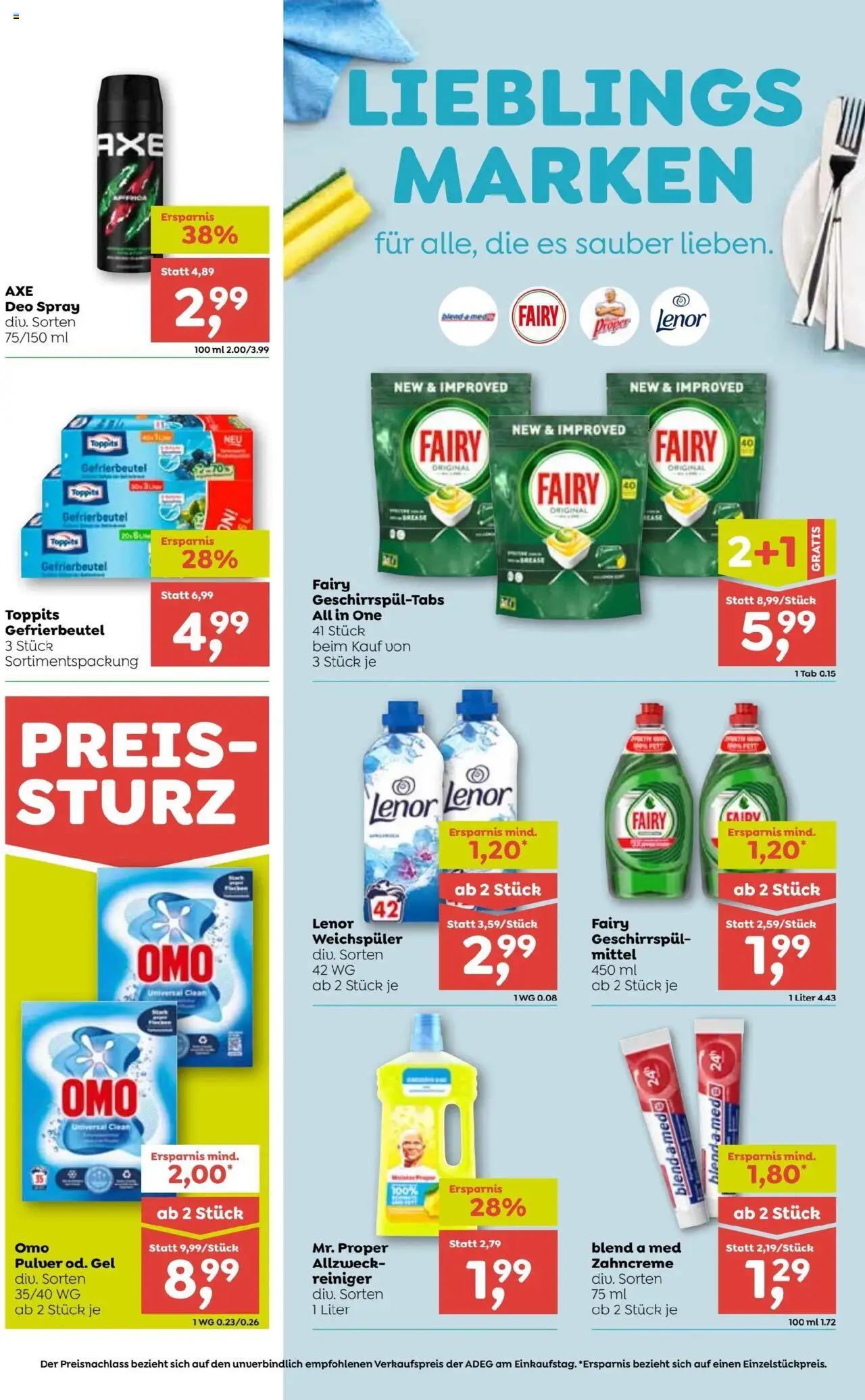ADEG Vorarlberg gültig ab 31.07.2025 | Seite: 11 | Produkte: Weichspüler