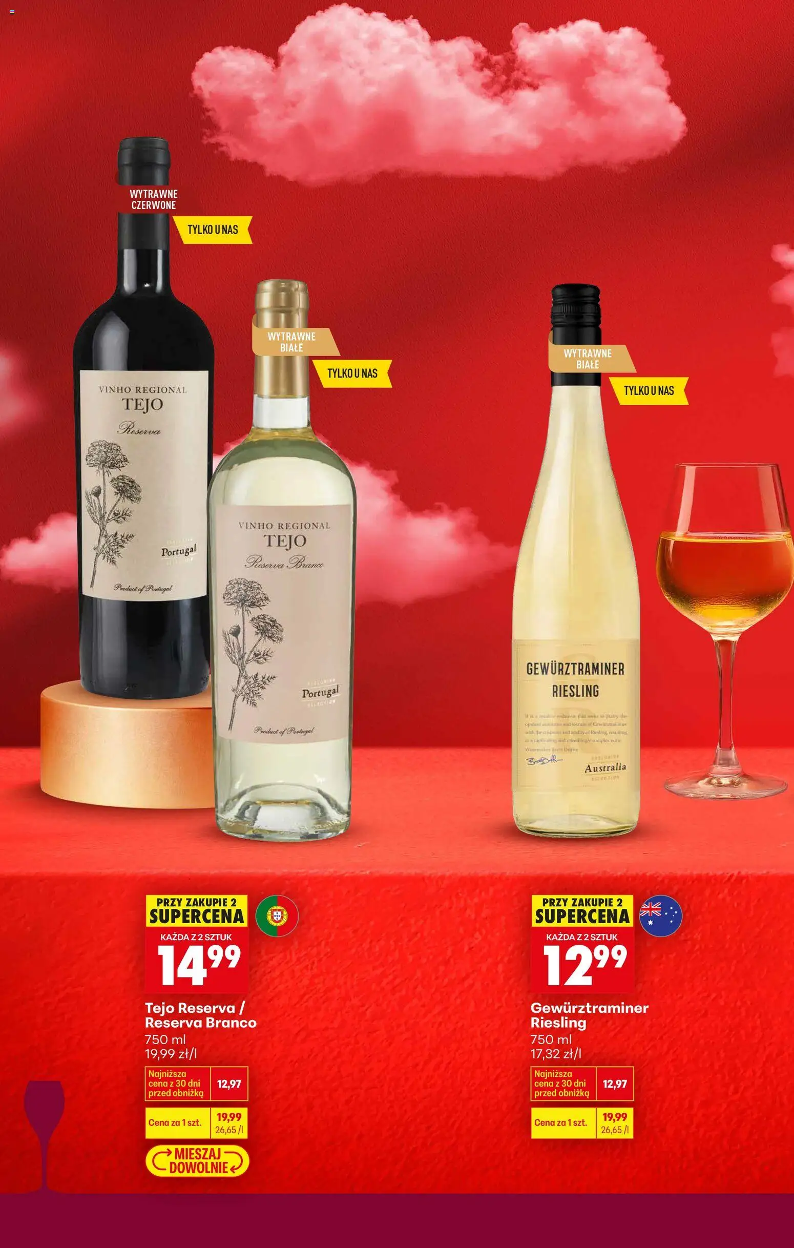 Biedronka Polsko leták - Czas na toast od 09.02.2026 | Strana: 20 | Produkty: Gewürztraminer, Riesling