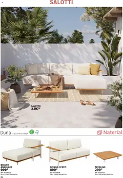 Anteprima del volantino Catalogo Giardino 2025 Leroy Merlin valido a partire dal 02.06.2025 | Pagina: 72 | Prodotti: Tavolino, Divano angolare, Alluminio, Divano