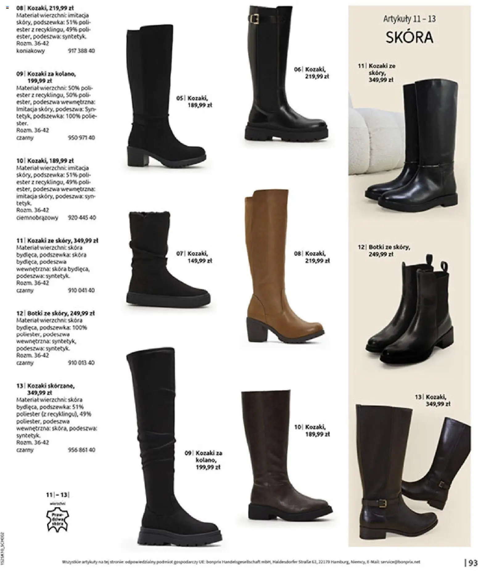 BonPrix Katalog - W Jesiennym Nastroju od 04.11.2025 | Strona: 95 | Produkty: Kozaki