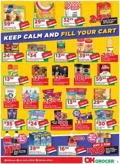 OK Foods specials catalogue – valid from 11.03.2026 | Page: 3 | Products: Flour, Creamer, Chips, Tomato sauce