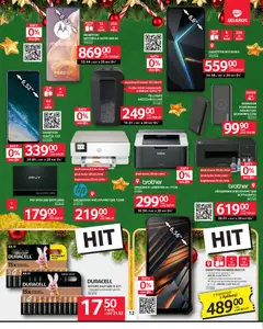 Pogląd oferty "Selgros cash&carry Gazetka - Oferta przemysłowa" - ważna od 18.12.2025 | Strona: 12 | Produkty: Smartfon, Drukarka, Powerbank, Baterie