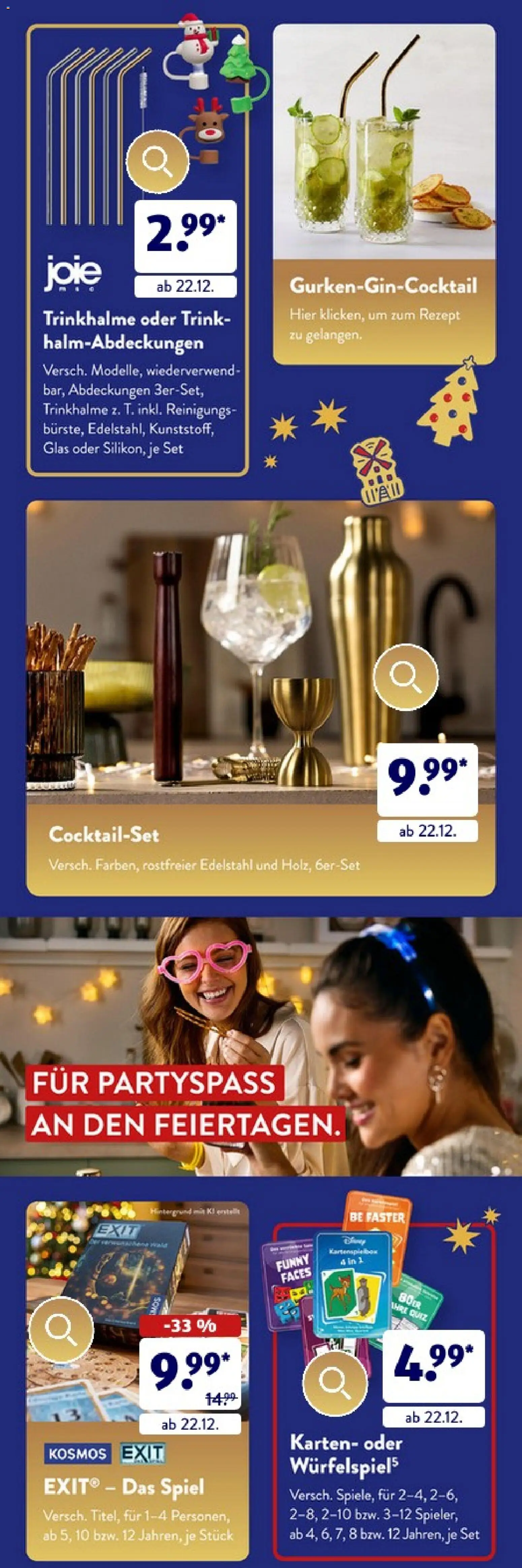 Aldi Süd - Weihnachtsbroschüre Dezember 2025 – gültig ab 01.12.2025 | Seite: 10 | Produkte: Spiel