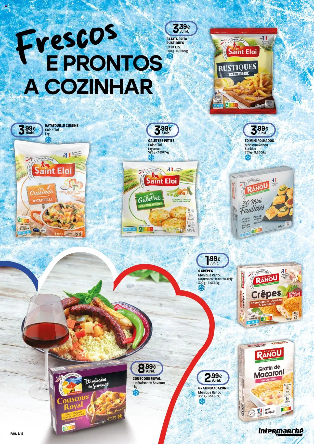 Intermarché -  Produtos Franceses │ válido de 07.08.2025 | Página: 6 | Produtos: Batata, Batata frita, Tomate