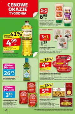Auchan Gazetka - Pewność niskich cen Hipermarket od 17.07.2025 | Strona: 20 | Produkty: Olej ryżowy, Bazylia, Olej, Przyprawy