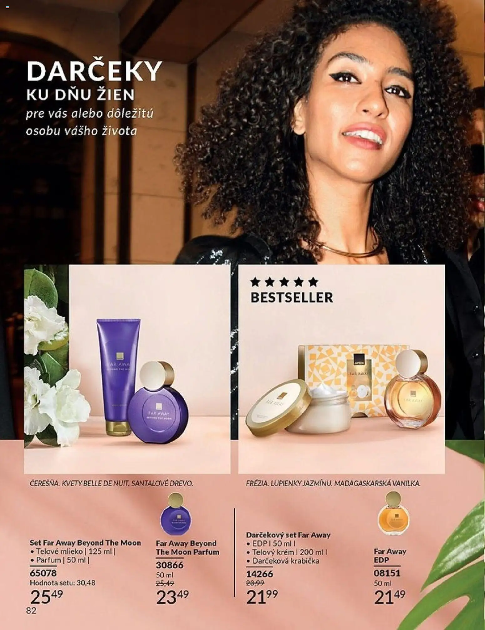Nové Avon akcie – leták je platný od 01.02.2026 | Strana: 82 | Produkty: Mlieko, Telový krém, Krém, Kvety