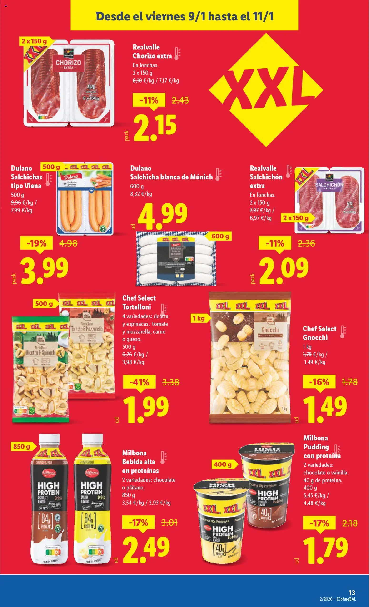 Lidl folleto │ válido desde el 05.01.2026 | Página: 29 | Productos: Queso, Chocolate