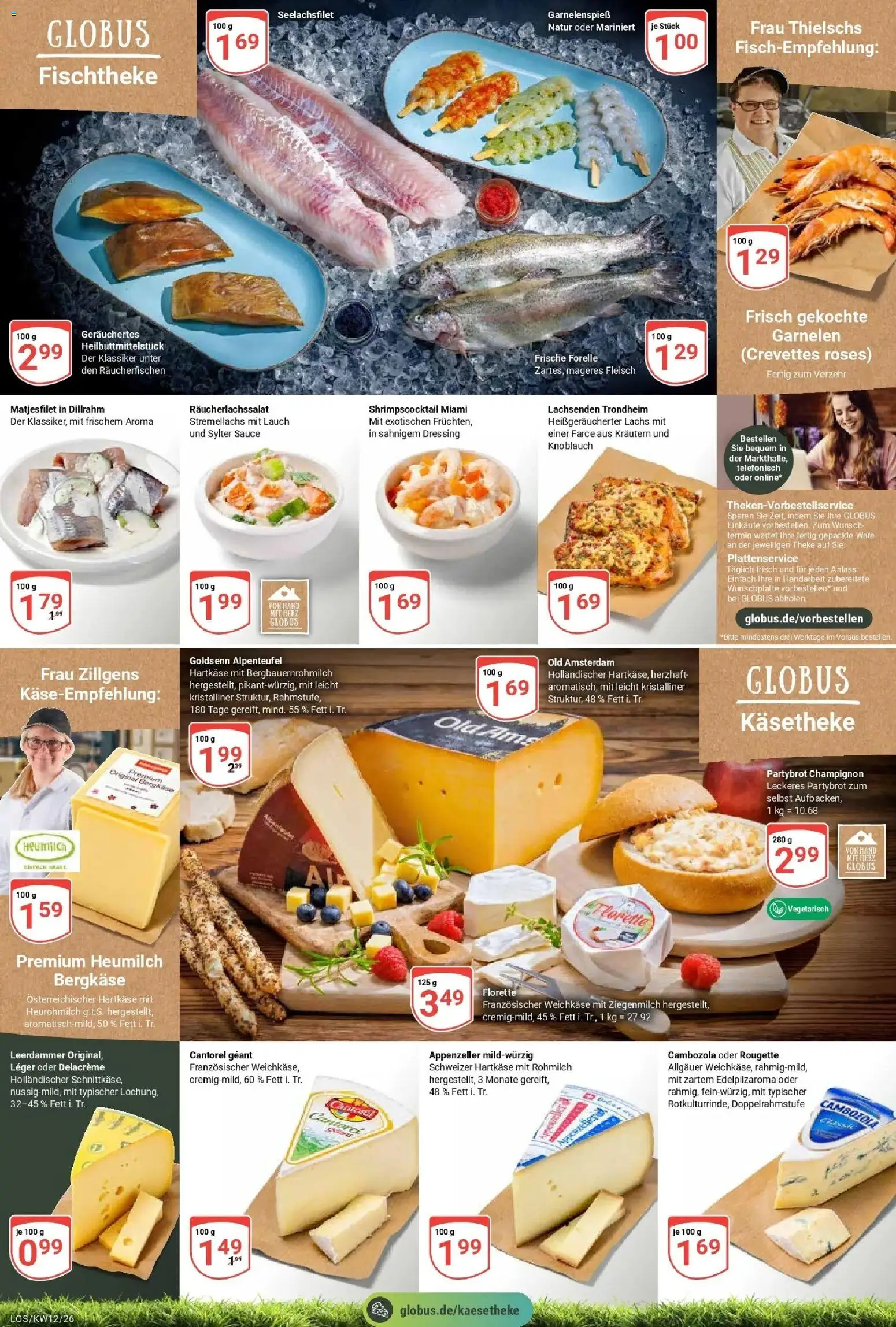 Globus prospekt Losheim Am See	 – gültig ab 15.03.2026 | Seite: 7 | Produkte: Dressing, Garnelen, Leerdammer, Lachs