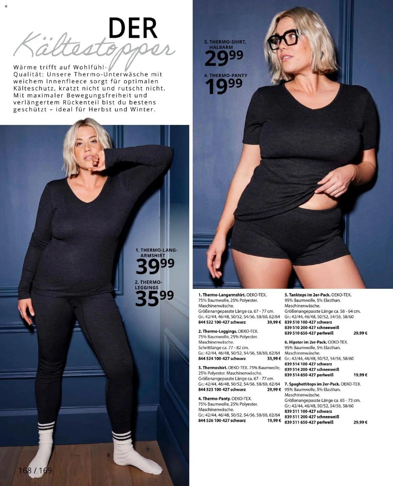 Ulla Popken akciós ujság - amely érvényes a következő dátumtól: 01.11.2025 | Oldal: 168 | Termékek: Leggings