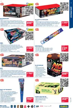 Náhled letáku Makro leták - Spotřební zboží od 03.12.2025 | Strana: 7 | Produkty: Prskavky, Baterie