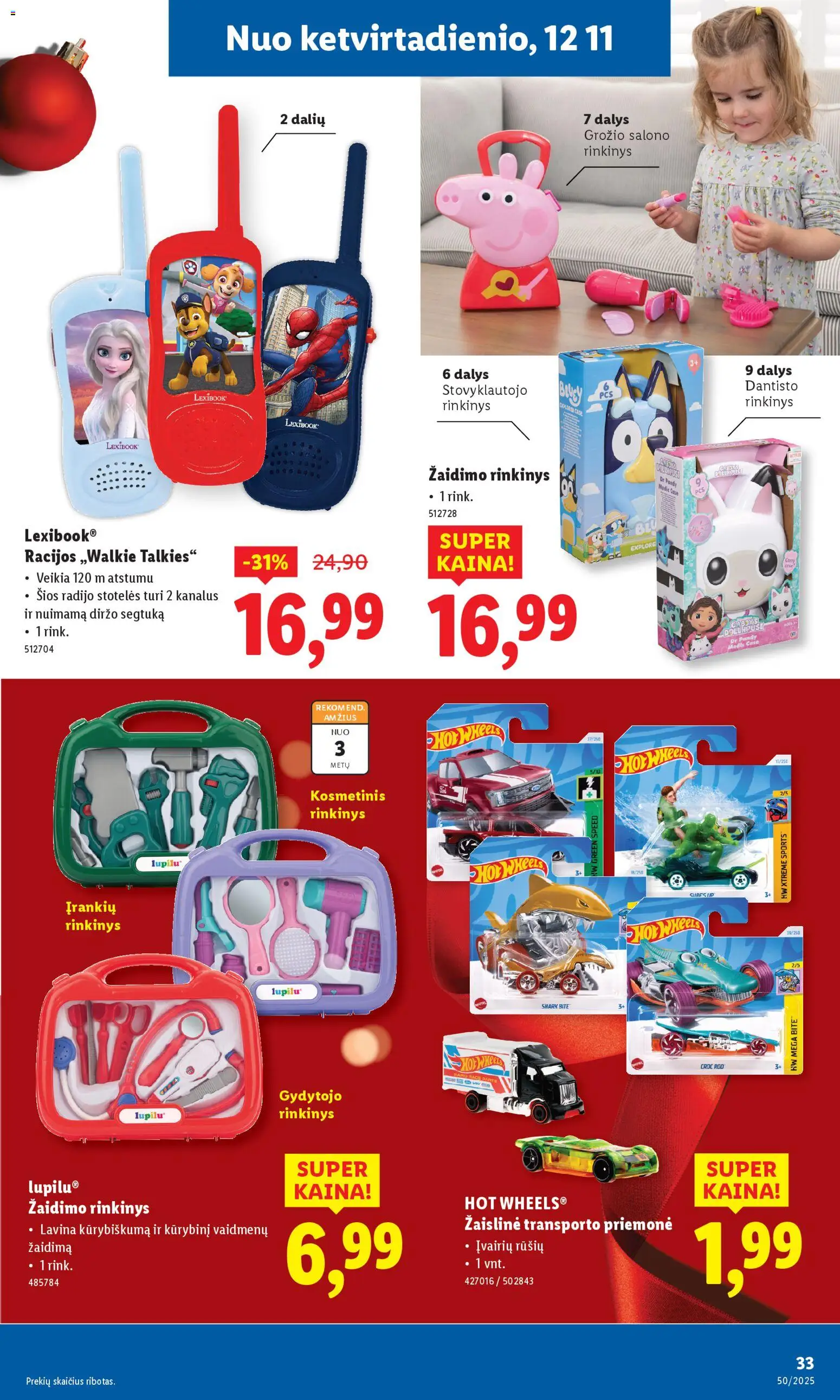 LIDL akcijos nuo 08.12.2025 | Puslapis: 33