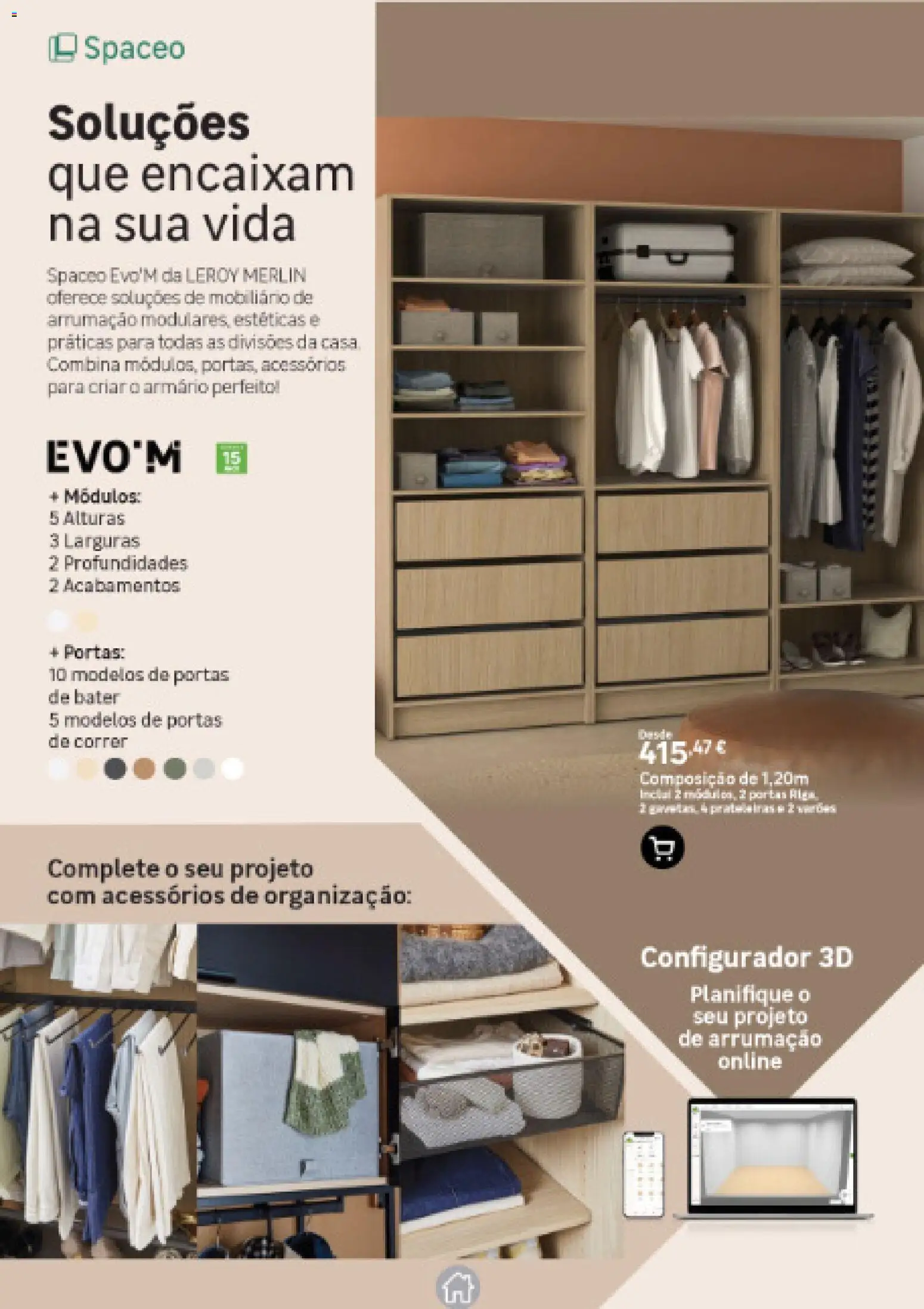 Leroy Merlin Arquipélago dos Açores │ válido de 26.03.2026 | Página: 19 | Produtos: Armário, Portas