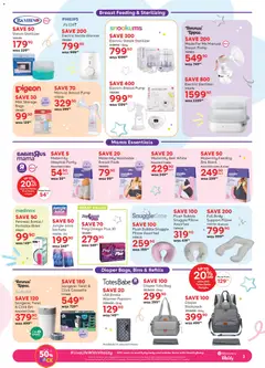 Babies R Us specials catalogue – valid from 23.04.2026 | Page: 3 | Products: USB, Pillow, Pads, Milk