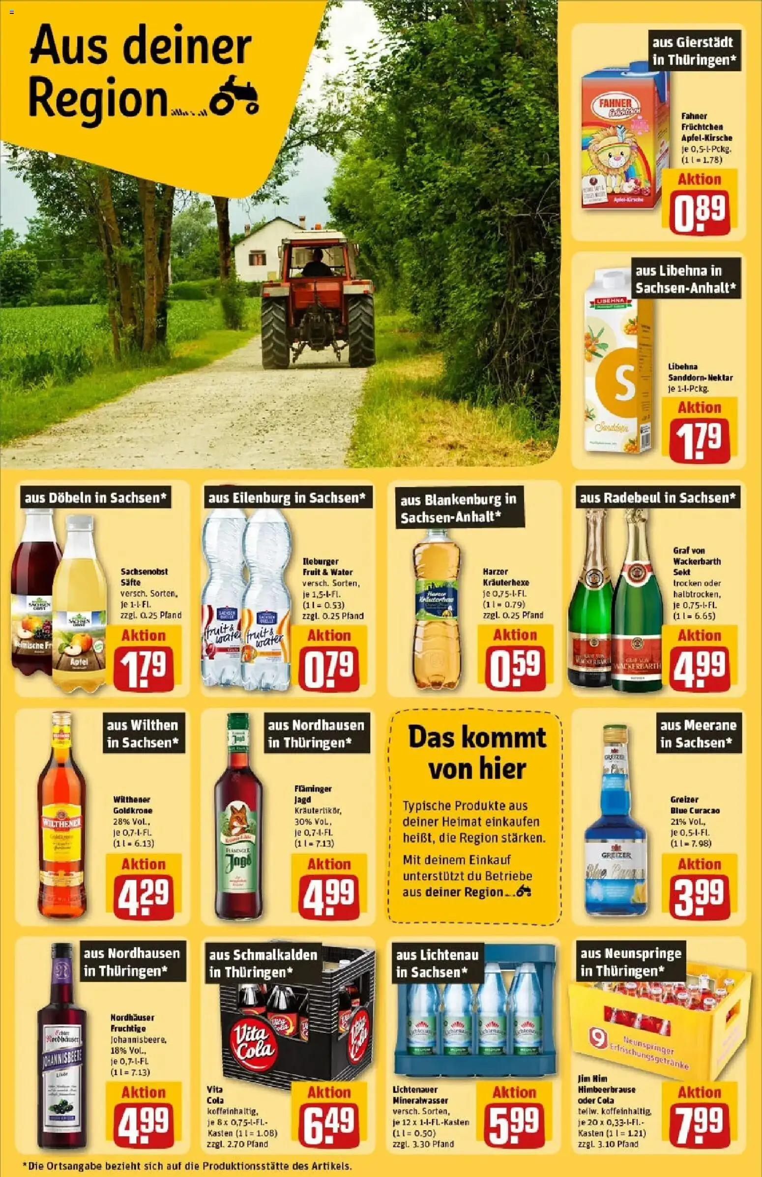Rewe prospekt Wernigerode	 – gültig ab 26.01.2026 | Seite: 24 | Produkte: Cola, Wilthener, Sekt, Vita cola