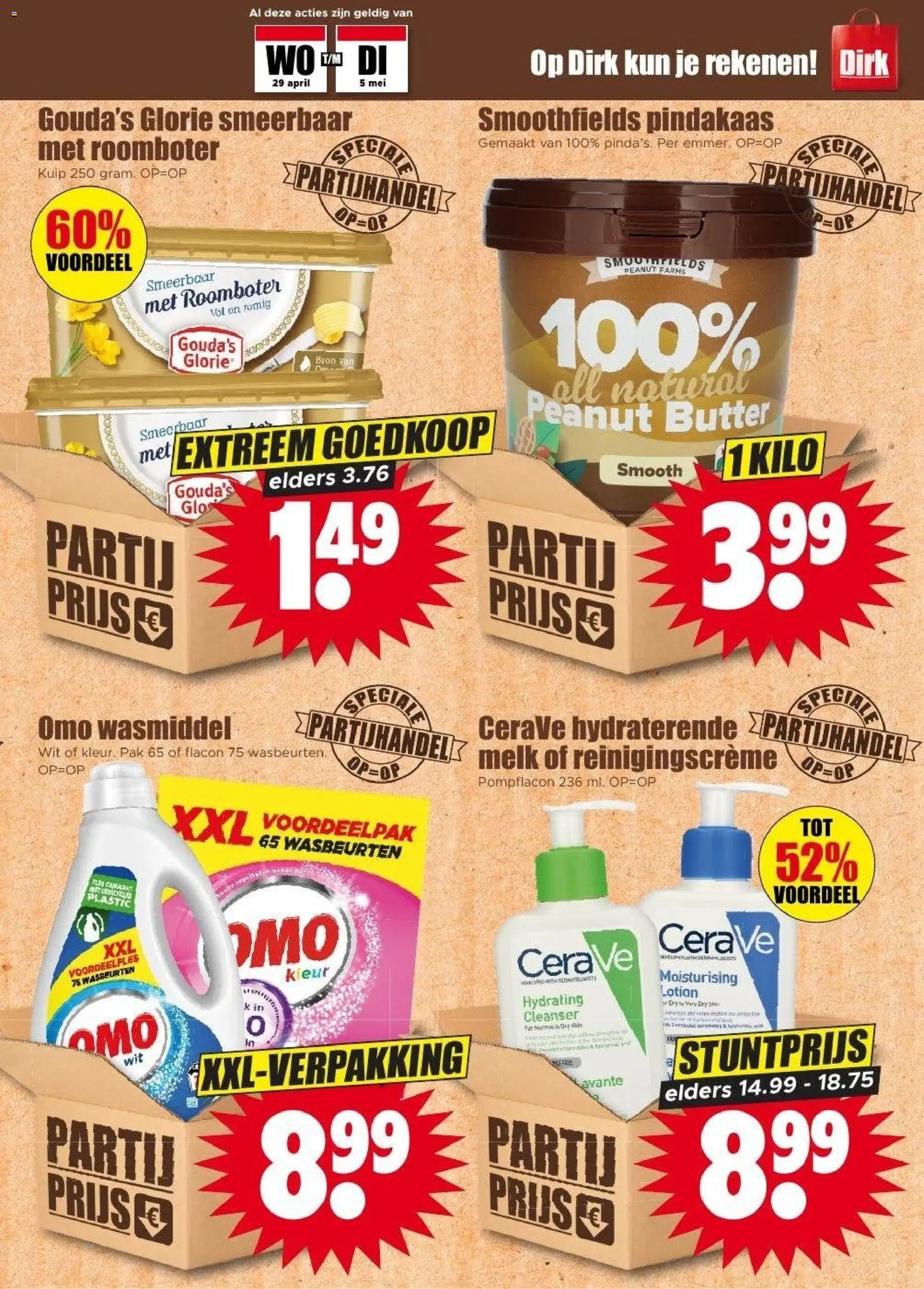 {H1} | Pagina: 15 | Producten: Fles, Roomboter, Wasmiddel, Melk