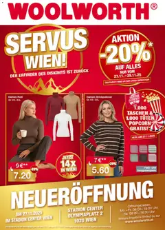 Woolworth Servus Wien! ab 27.11.2025 gültig