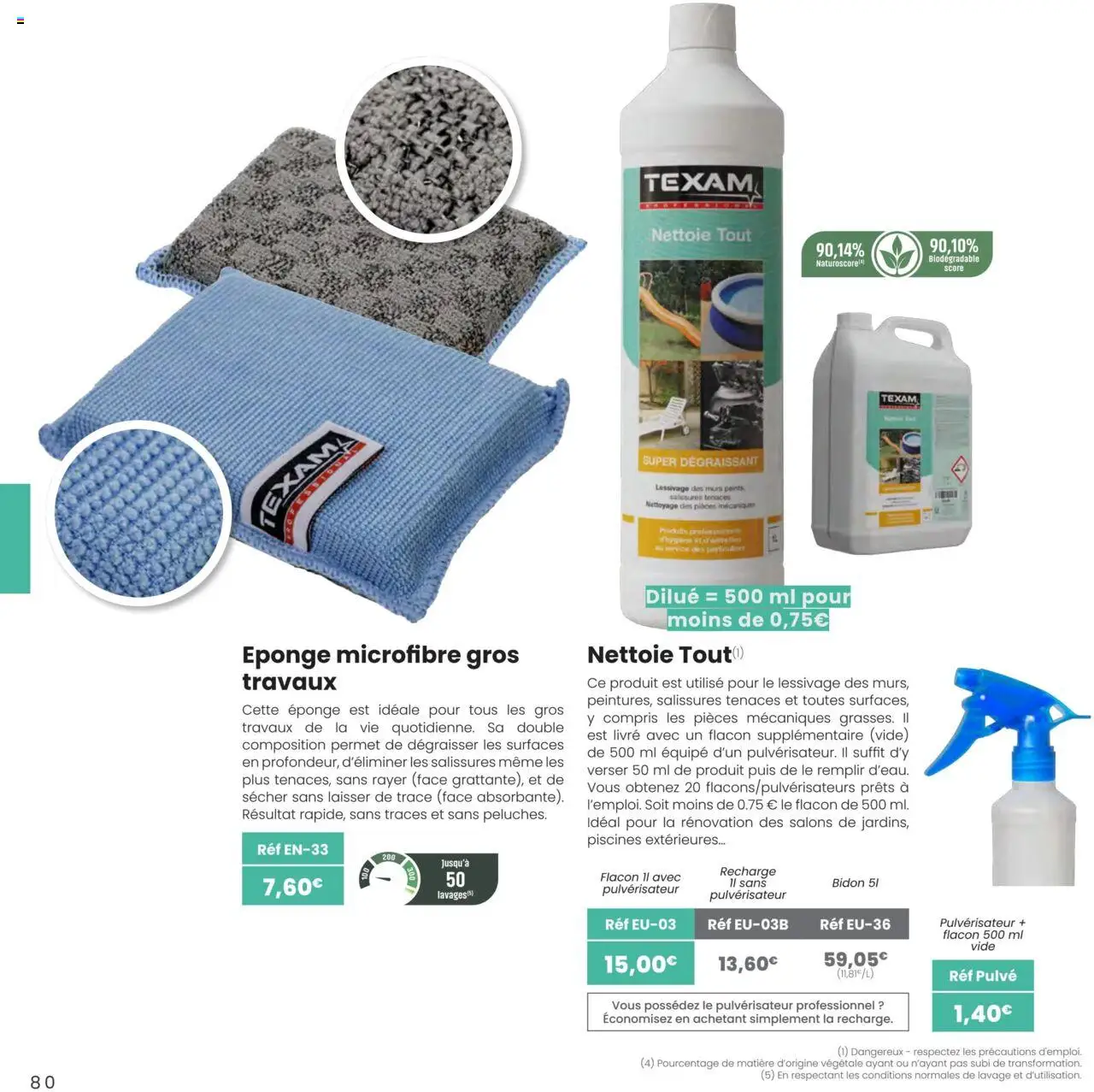 {H1} | Page: 80 | Produits: Eponge, Livre