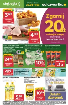 Pogląd oferty "Stokrotka Gazetka - Market" - ważna od 26.02.2026