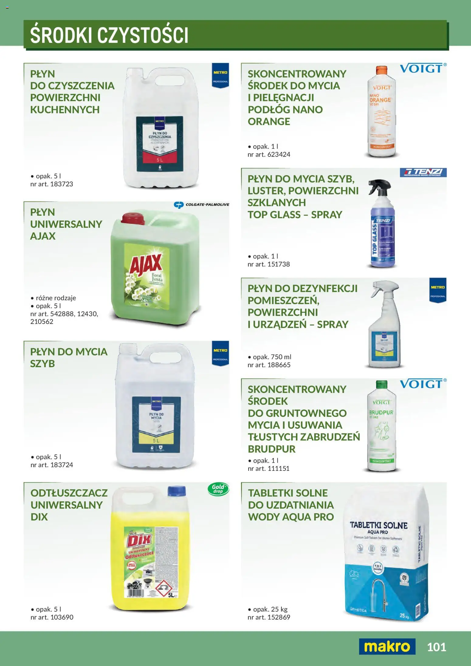 Makro Gazetka - Profesjonalna Gastronomia od 01.02.2026 | Strona: 101 | Produkty: Top