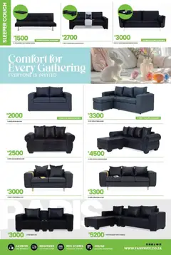 Fair Price specials catalogue – valid from 01.04.2026 | Page: 11 | Products: Couch, Chaise
