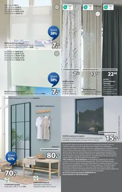 Angebote JYSK - gültig ab dem 27.07.2025 | Seite: 15 | Produkte: Sitzbank, Spiegel, Vorhang