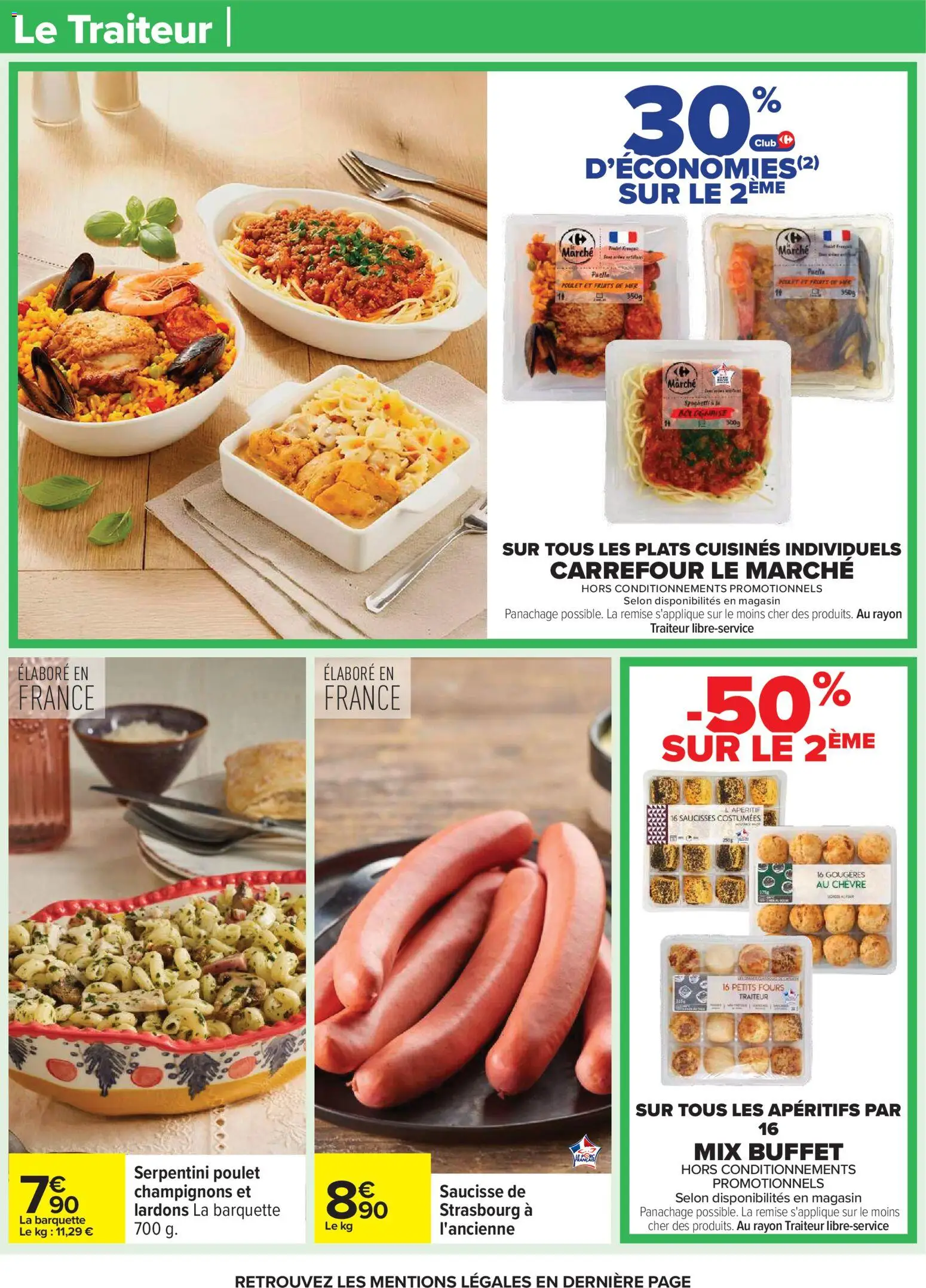 {H1} | Page: 41 | Produits: Lardons, Buffet, Saucisse