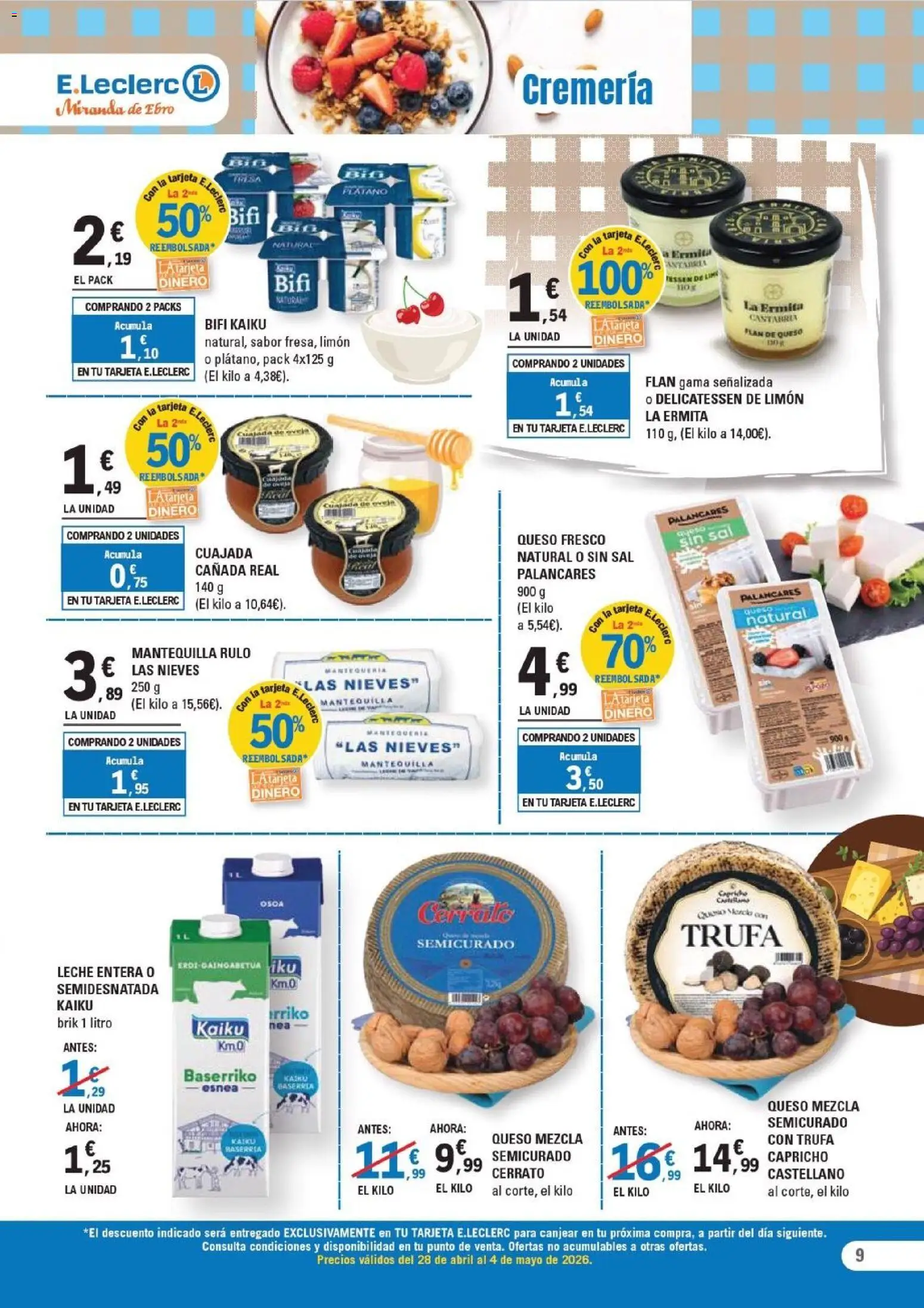 E.Leclerc Miranda de Ebro │ válido desde el 28.04.2026 | Página: 9