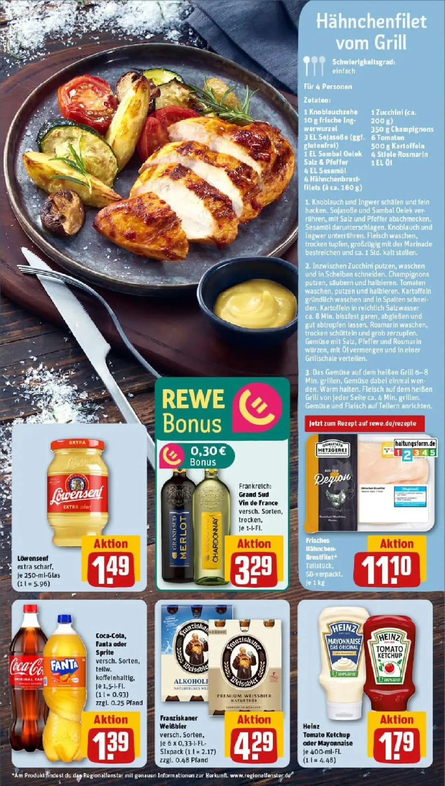 Rewe prospekt Langen (Hessen)	 – gültig ab 10.11.2025 | Seite: 5 | Produkte: Franziskaner, Fanta, Weißbier, Tomaten
