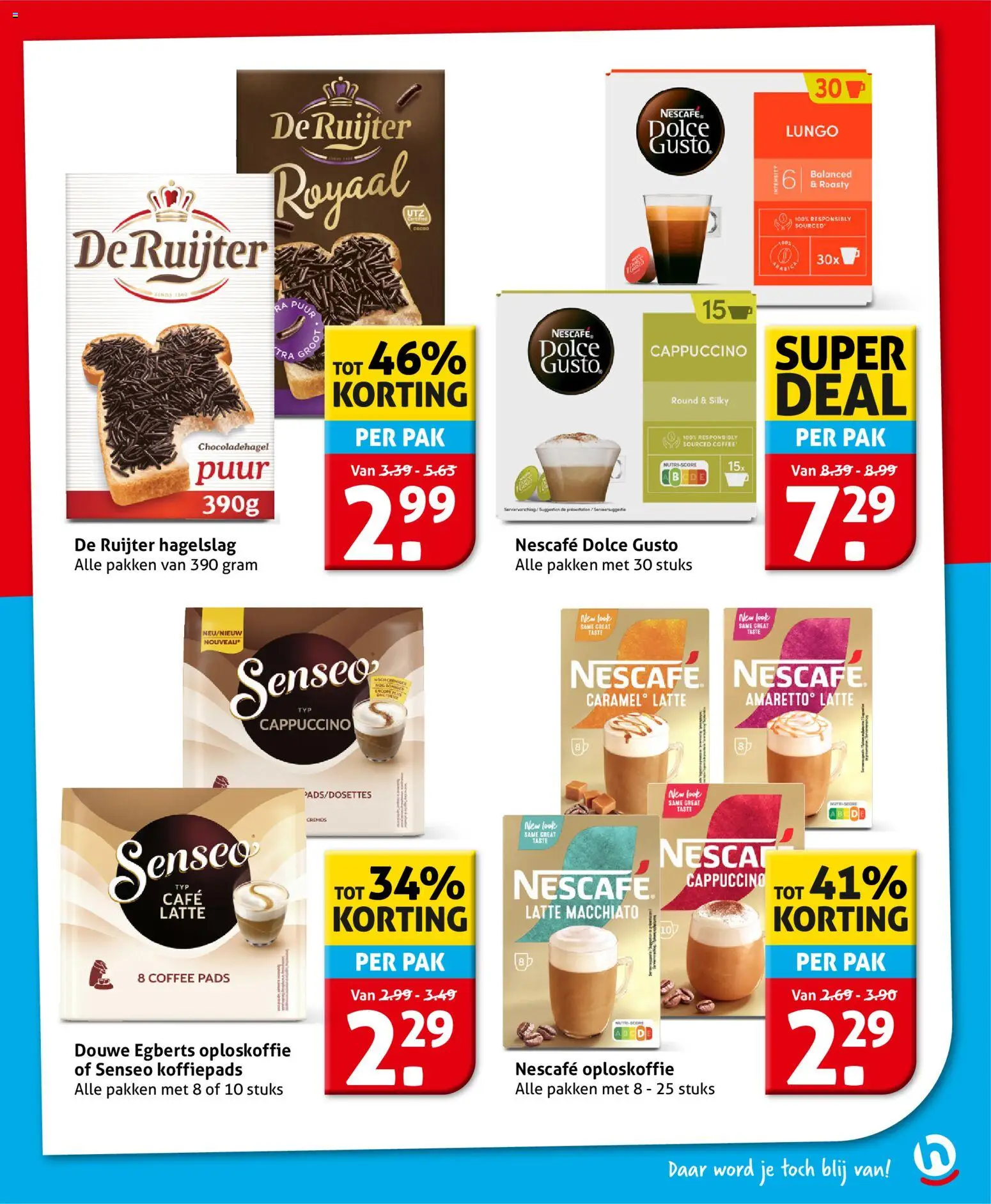 {H1} | Pagina: 21 | Producten: Koffiepads, Oploskoffie, Pads, Cappuccino