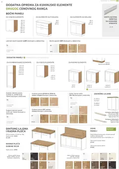 Jela katalog - pregled Jela kataloga - važi od 15.12.2025 | Strana: 125 | Proizvode: Rešetka, Radna ploča, Orah
