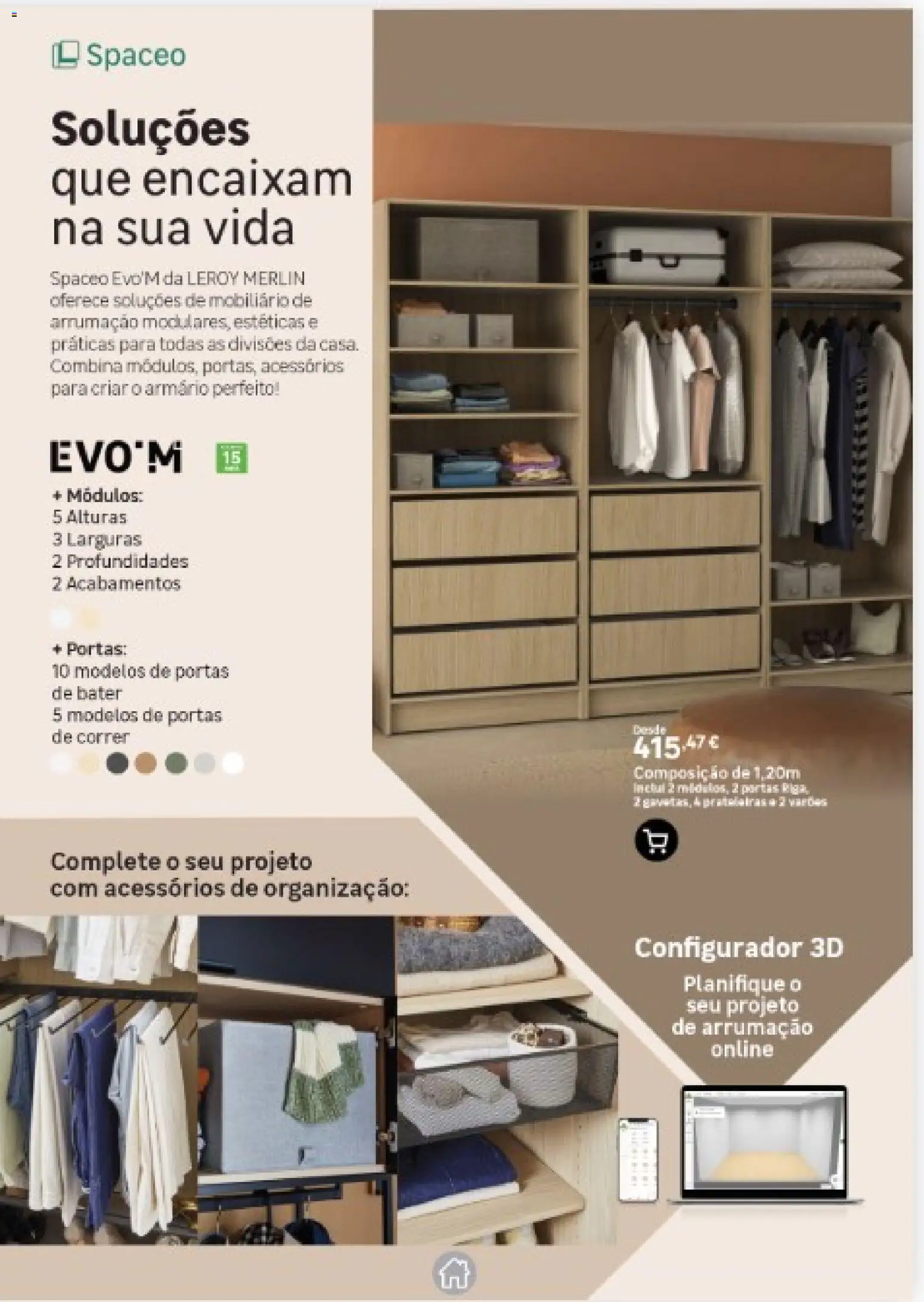 Leroy Merlin Catálogo │ válido de 26.03.2026 | Página: 19 | Produtos: Armário, Portas