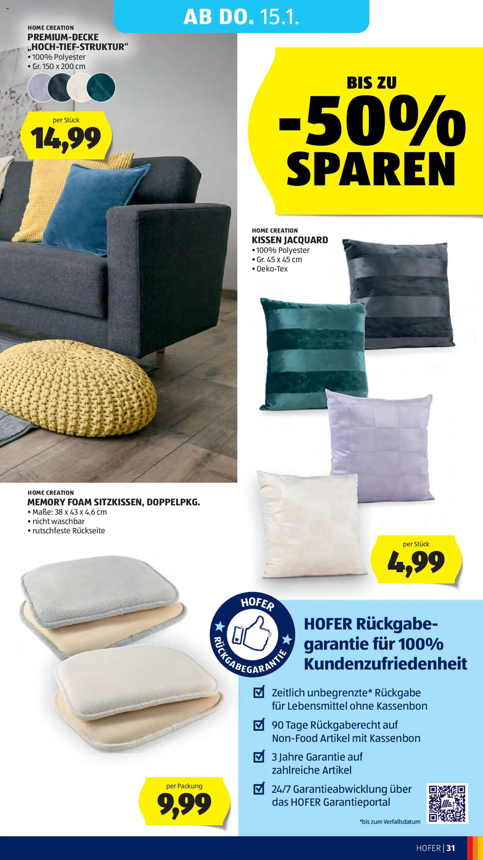 Hofer AT akciós ujság - amely érvényes a következő dátumtól: 09.01.2026 | Oldal: 35