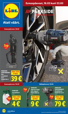 Lidl kliendilehe eelvaade alates 16.03.2026