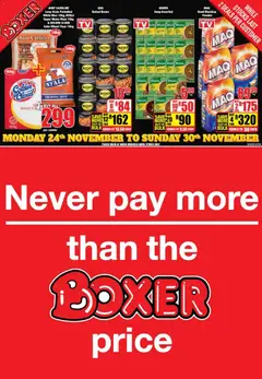 Boxer specials catalogue – valid from 24.11.2025