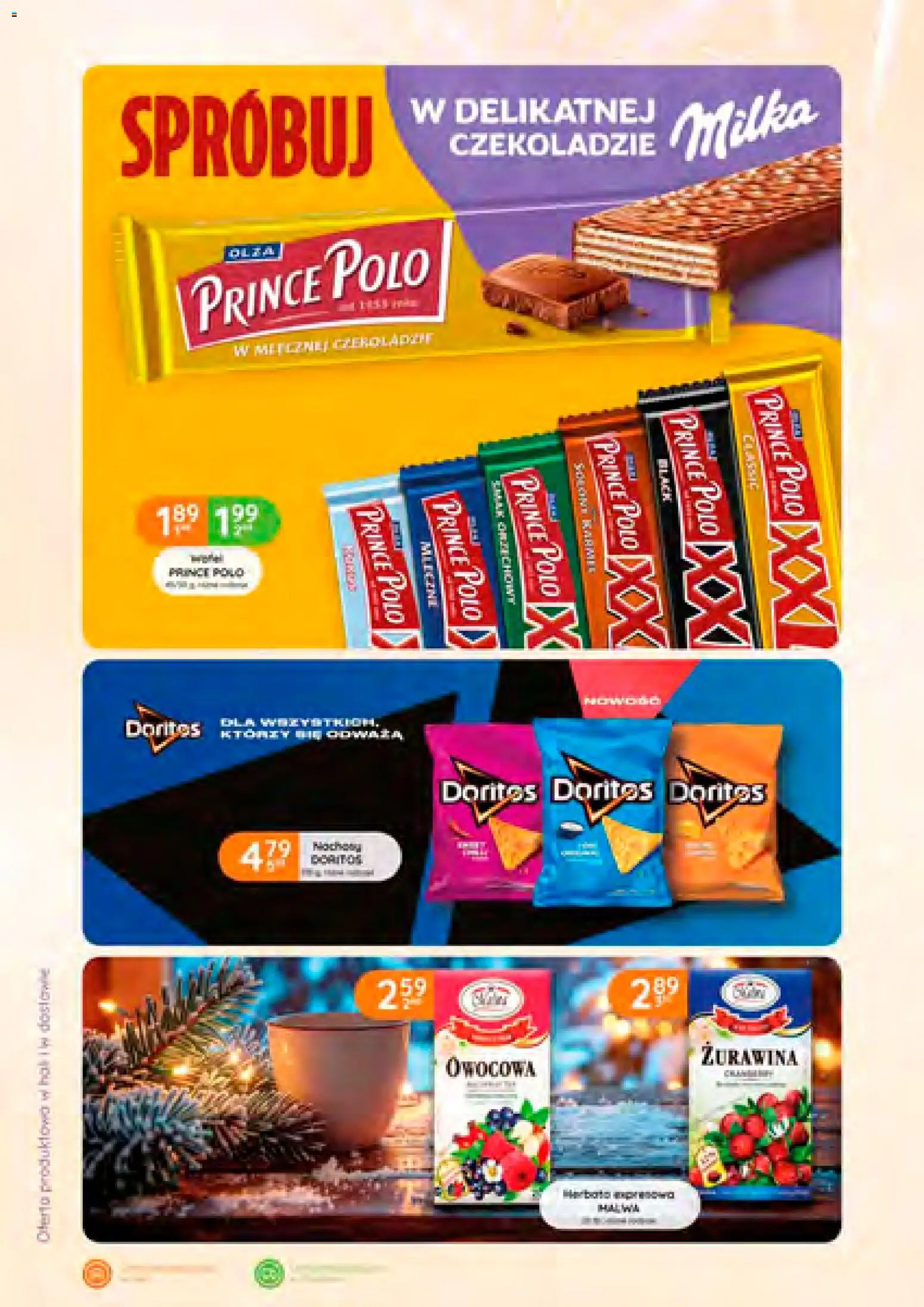 Eurocash Gazetka od 08.01.2026 | Strona: 48 | Produkty: Milka, Doritos, Żurawina