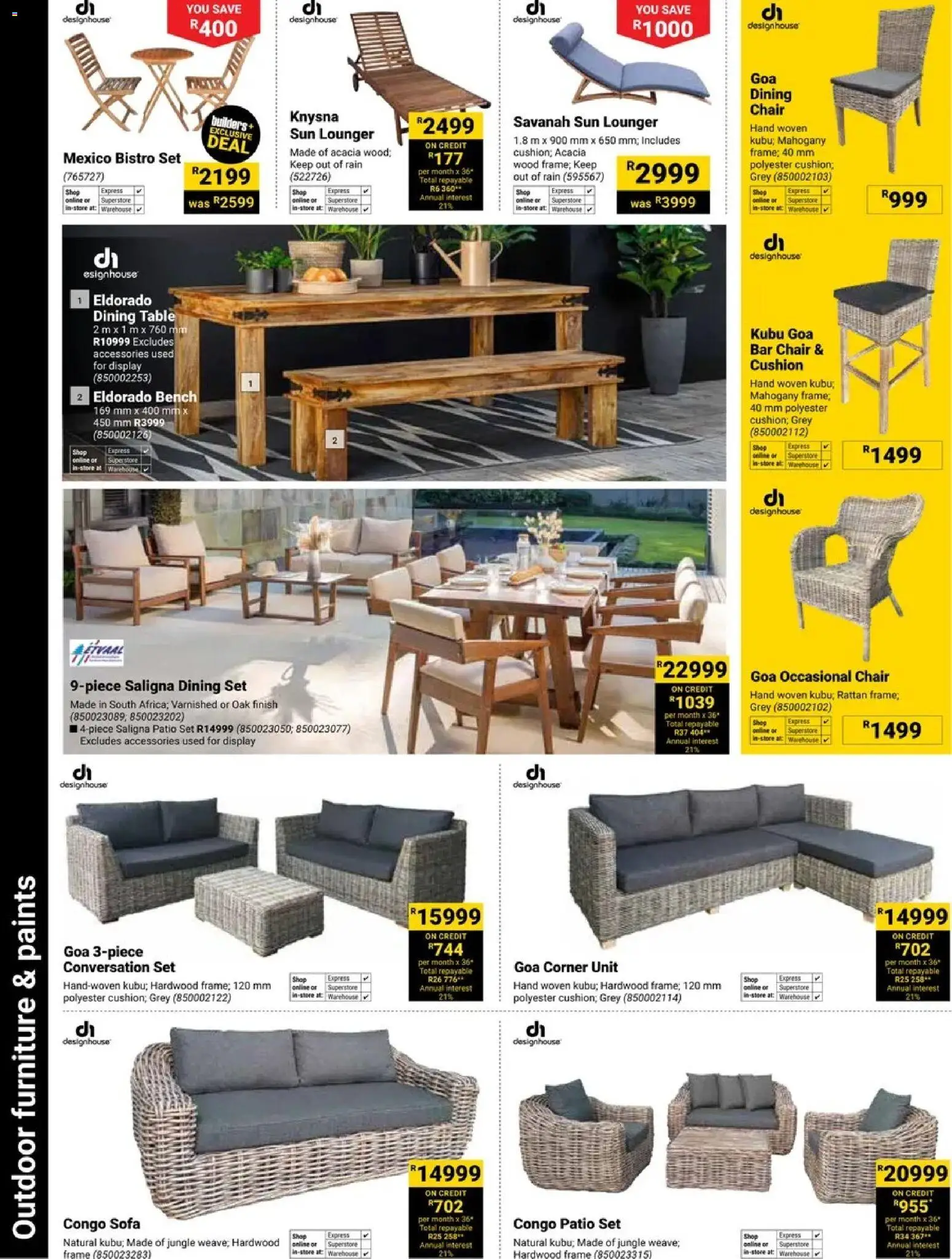 New Builders catalogue – valid from 02.12.2025 | Page: 14 | Products: Cushion, Frame, Sofa, Table