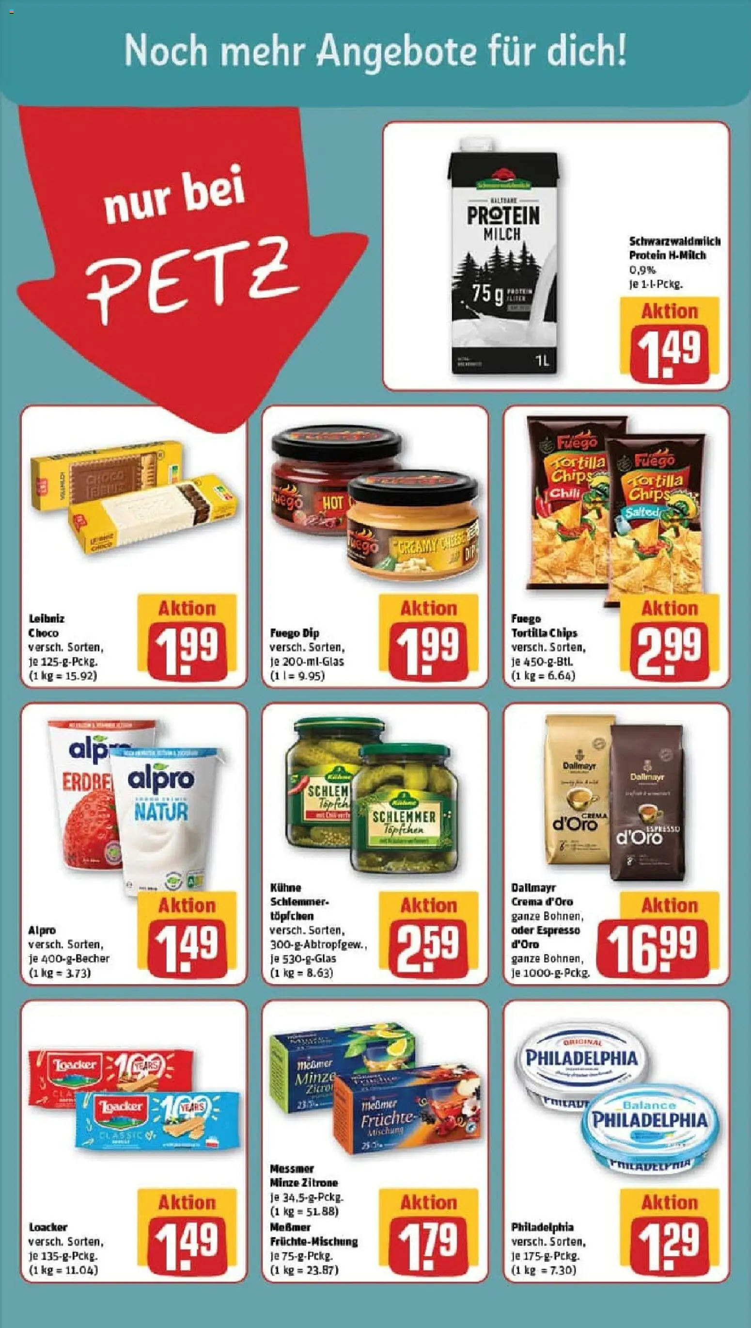 Rewe prospekt Neunkirchen	 – gültig ab 26.10.2025 | Seite: 16 | Produkte: Milch, Messmer, Dallmayr, Alpro