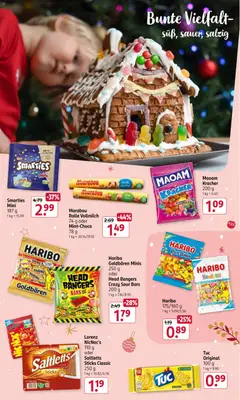 Smarties Mini, Mini chocolate candies, 187 g ab 15.12.2025 gültig | Seite: 15 | Produkte: Haribo, Smarties