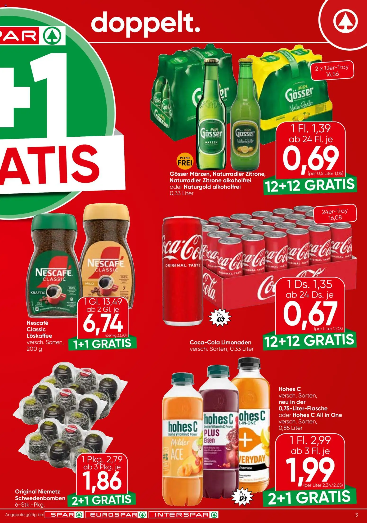Spar Flugblatt - Vorarlberg gültig ab 20.11.2025 | Seite: 3 | Produkte: Zitrone